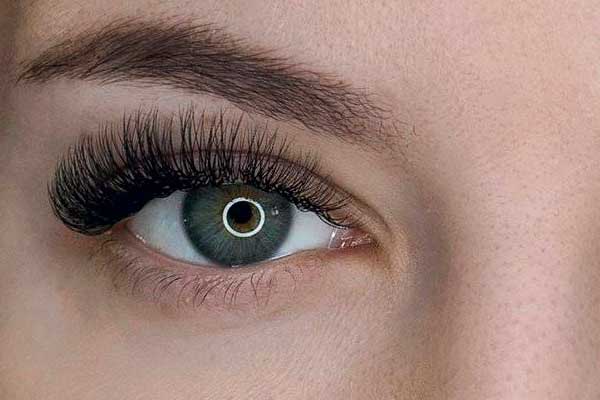 наращивание ресниц 2д